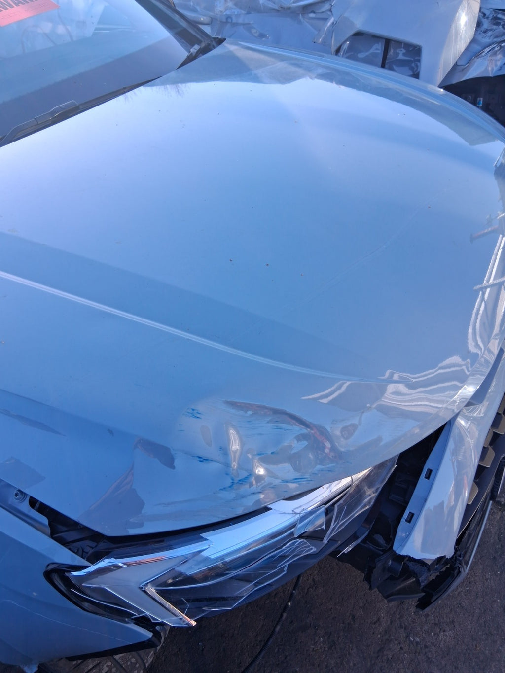 2025 AUDI A1 S LINE MK2 GB FRONT BONNET HOOD PANEL GREY Z7F