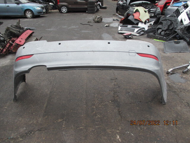 BMW 5 SERIES E60 2003-2006 REAR BUMPER SILVER GREY 7033707