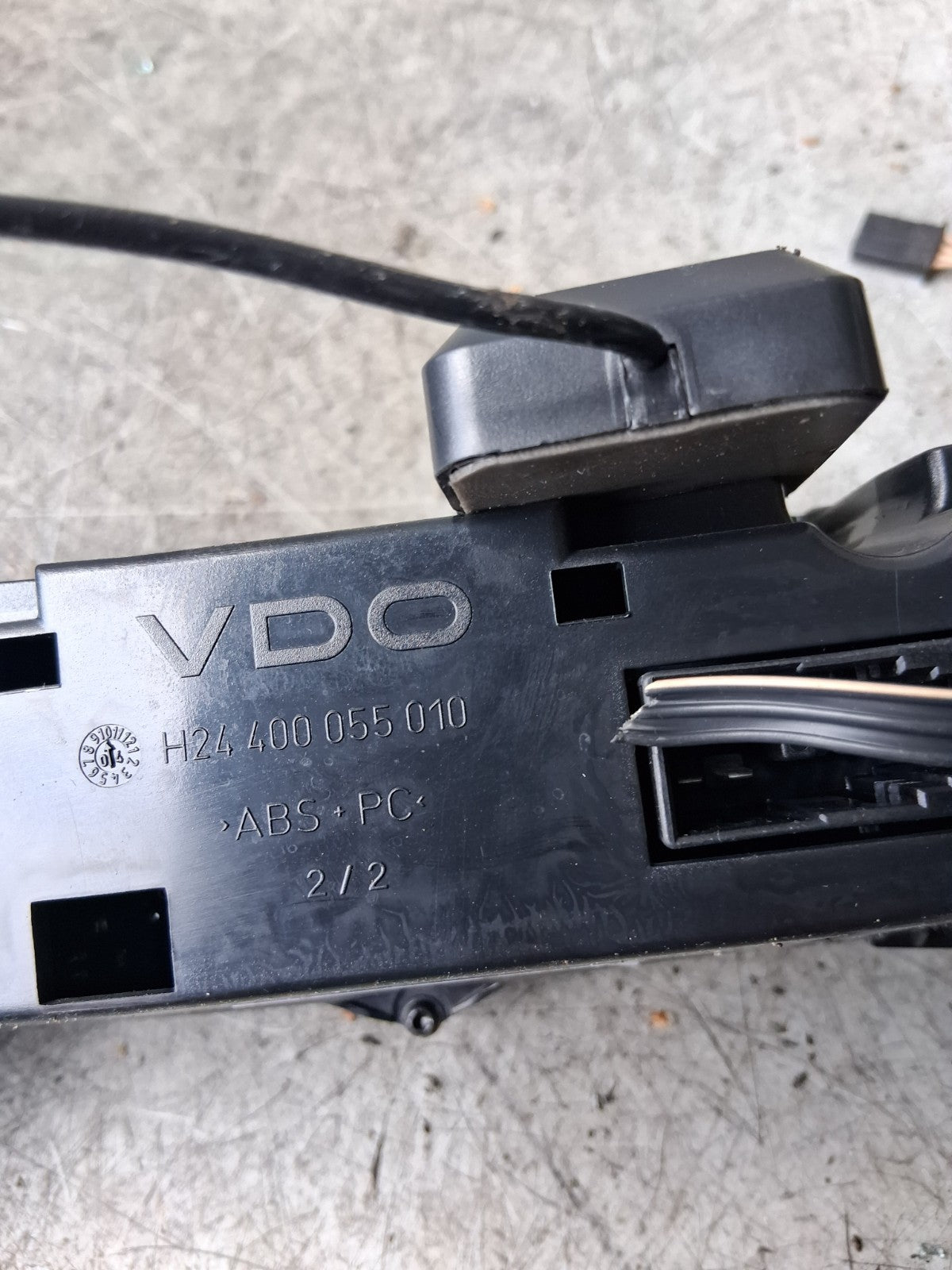 2005 MERCEDES E CLASS HEATER CONTROL PANEL SWITCHES CLIMATE CONTROL 2118300190