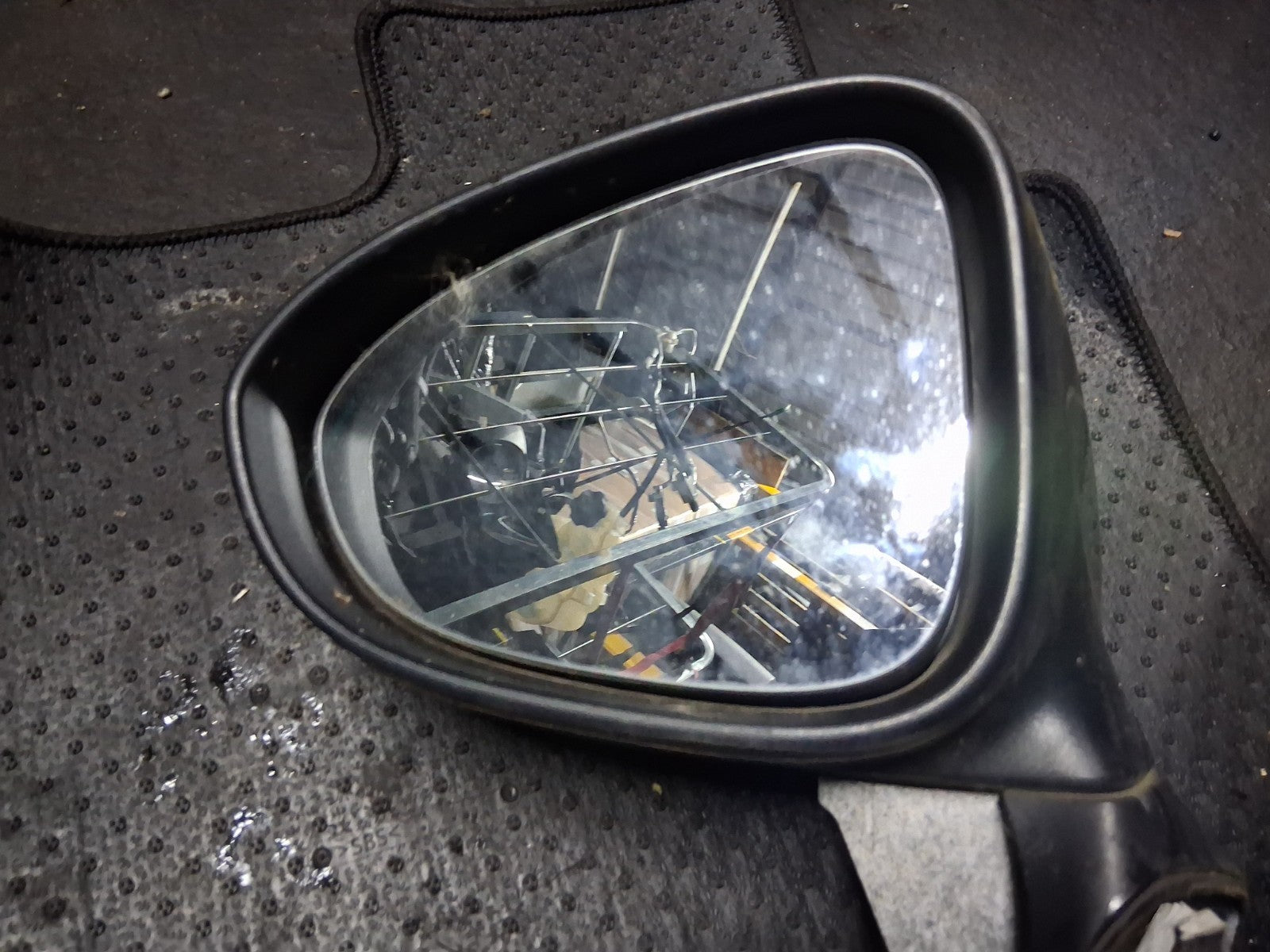 2018 VAUXHALL ZAFIRA C NSF PASSENGER SIDE FRONT ELECTRIC WING MIRROR  E1021219