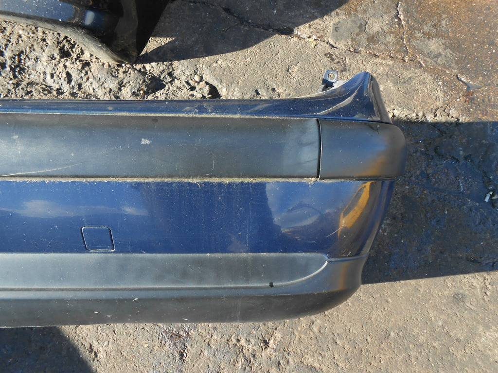 CITROEN C5 2001 HATCHBACK COMPLETE REAR BUMPER DARK BLUE