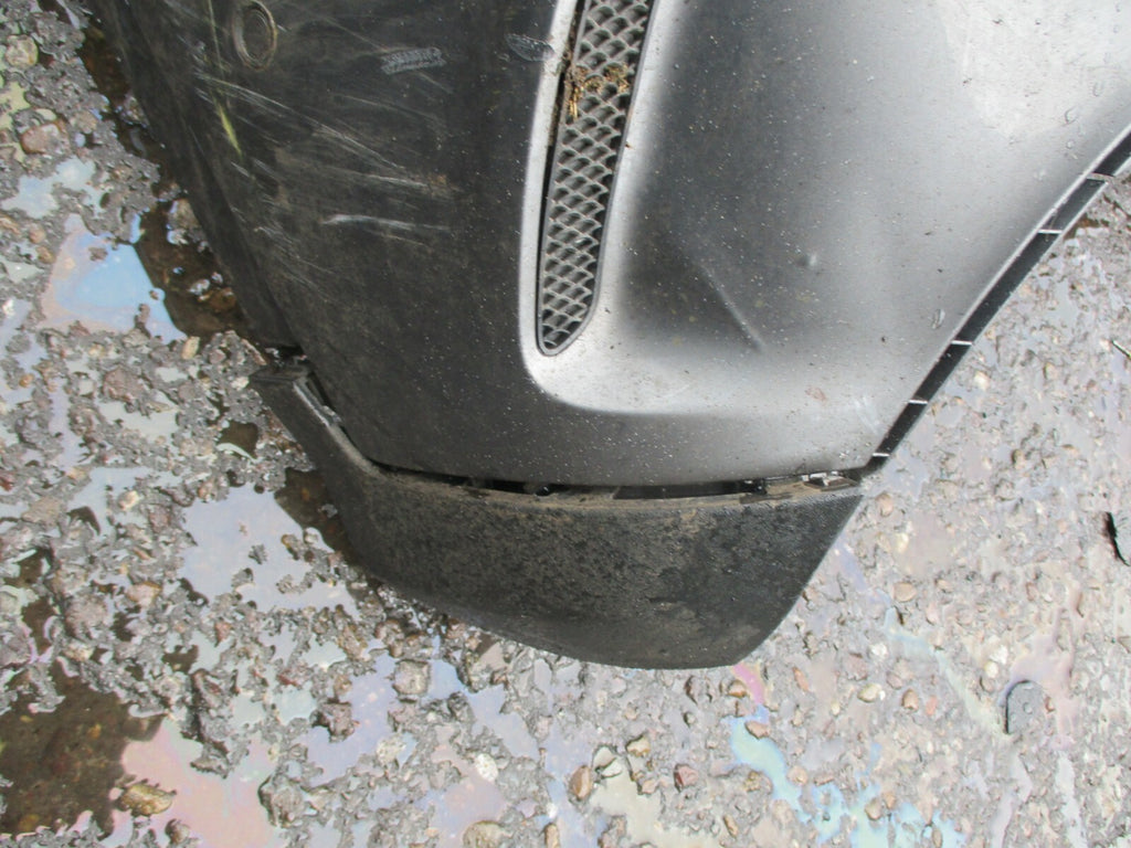MERCEDES GLA 2014 REAR UPPER MAIN PLASTIC BUMPER & TRIM IN GREY SILVER SCRATCHED