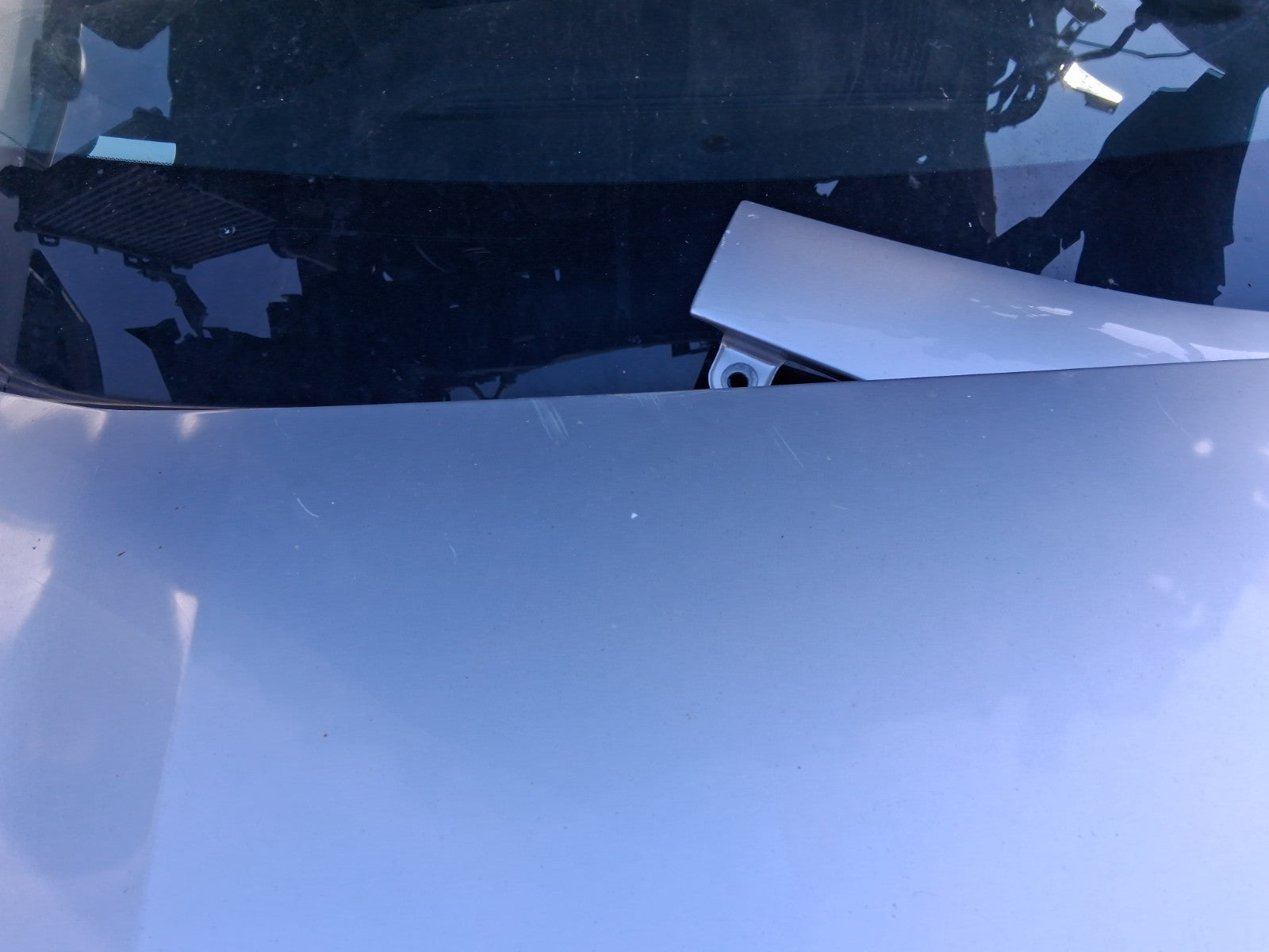 2007 HONDA CIVIC MK8 FRONT BONNET HOOD PANEL SILVER METALIC NH700M
