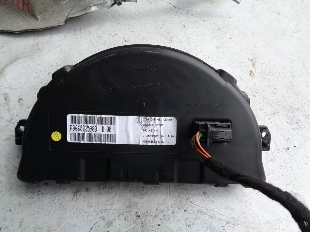 CITROEN C2 2004 SPEEDOMETER SPEEDO INSTRUMENT CLUSTER 216787204