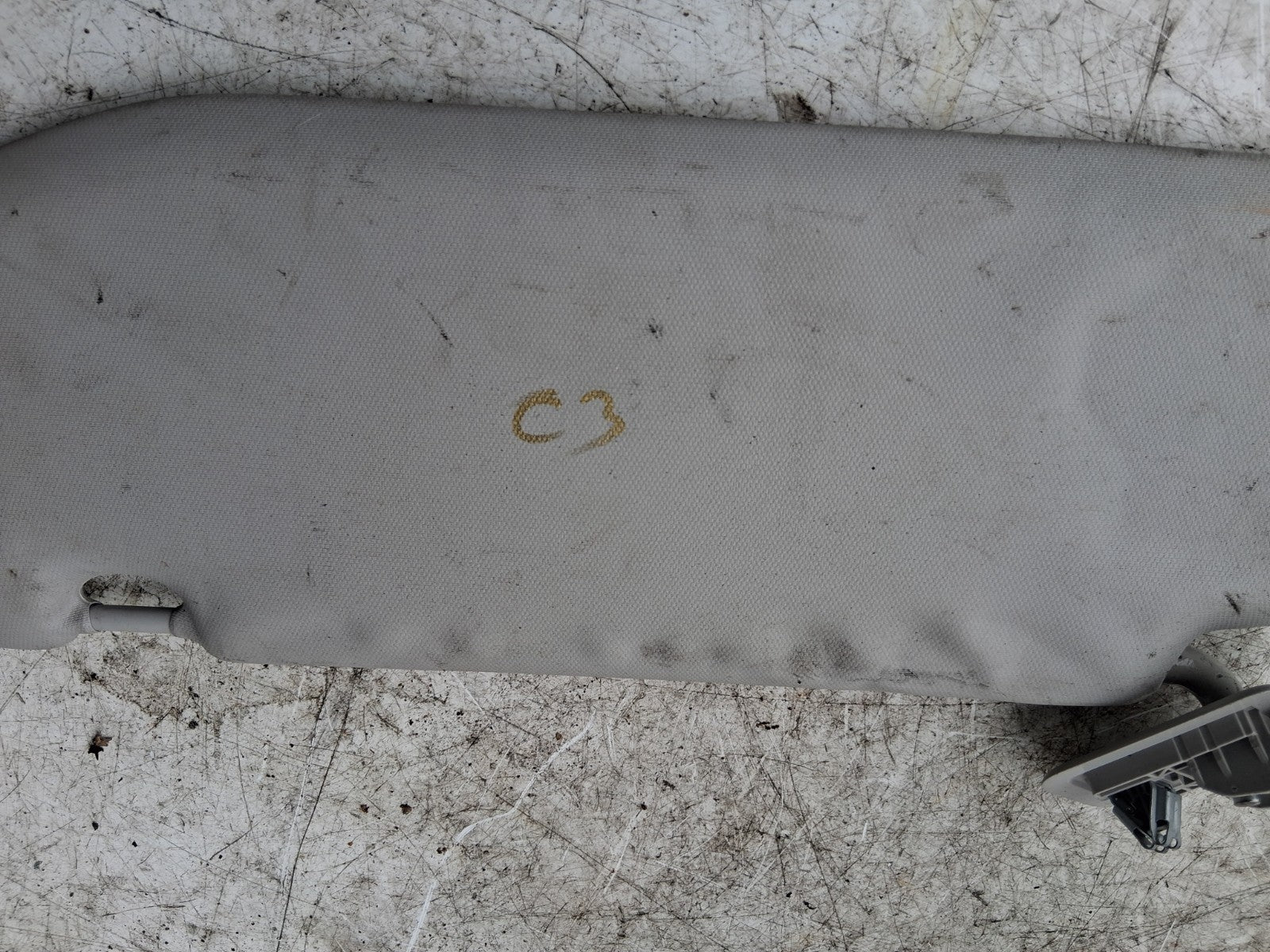 2021 CITROEN C3 MK3 OSF DRIVER SIDE FRONT RIGHT SUN VISOR SHADE
