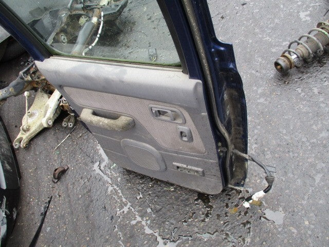 NISSAN NAVARA D22 2003 NSR PASSENGER SIDE REAR COMPLETE DOOR BLUE 2Y9