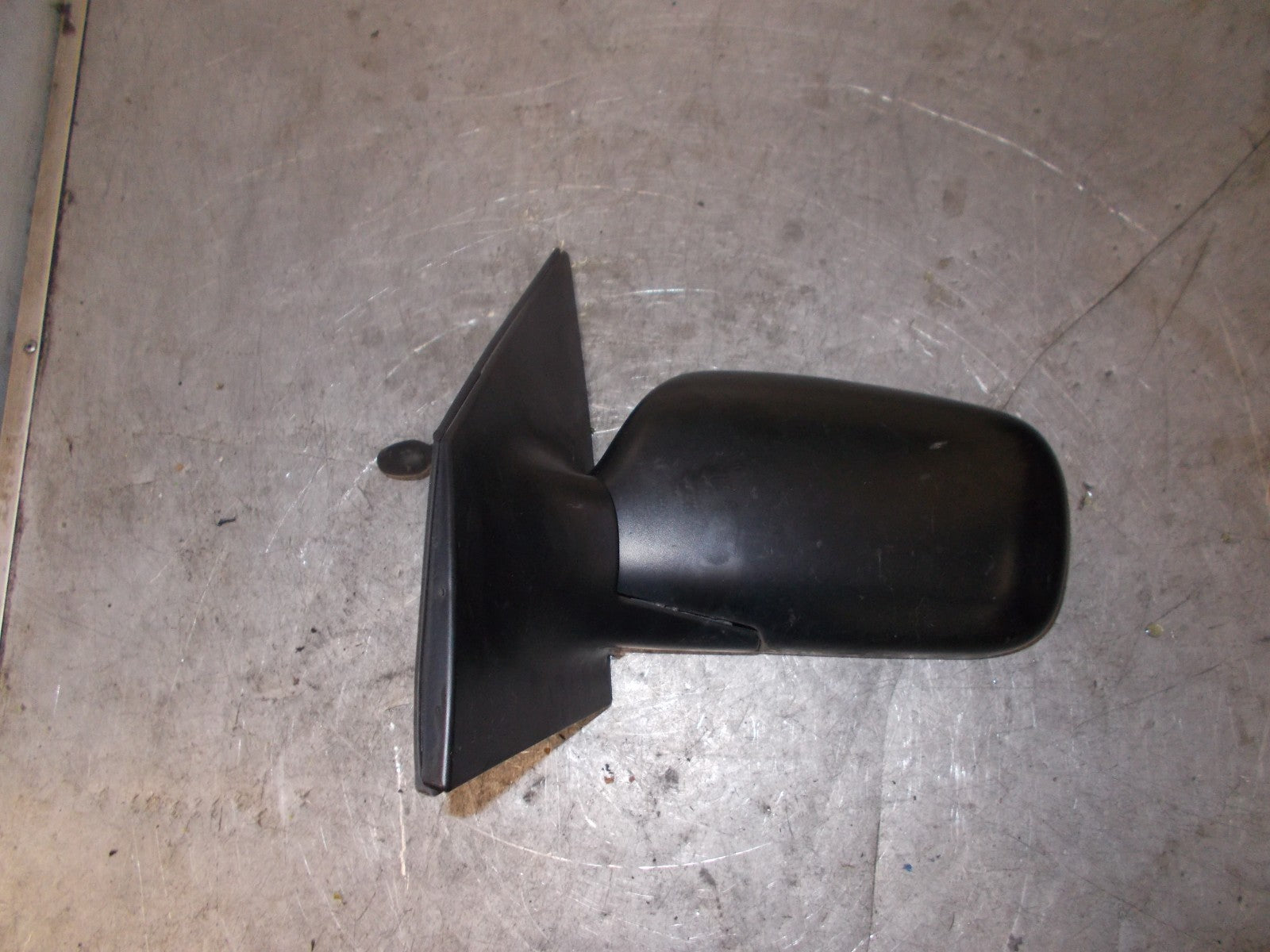 TOYOTA YARIS 2003 NS PASSENGER SIDE MANUAL WING MIRROR BLACK 879400D02000