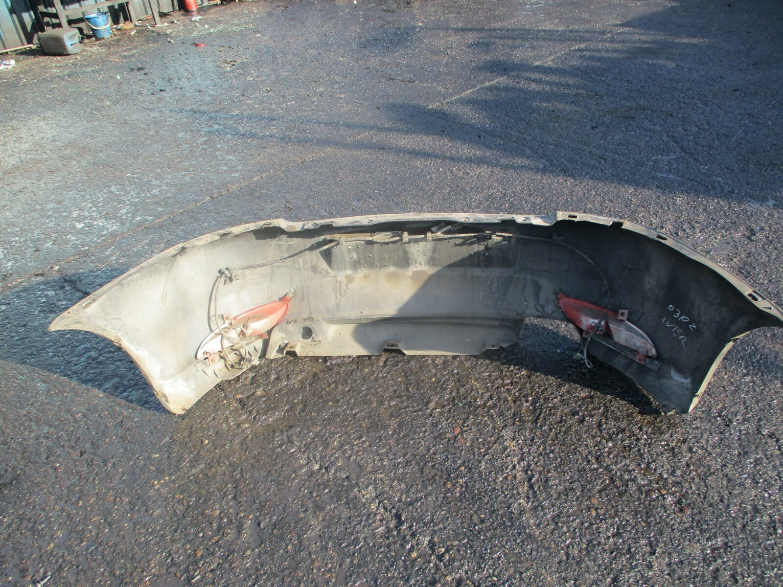 ALFA ROMEO GT 2004 REAR BACK BUMPER BLACK