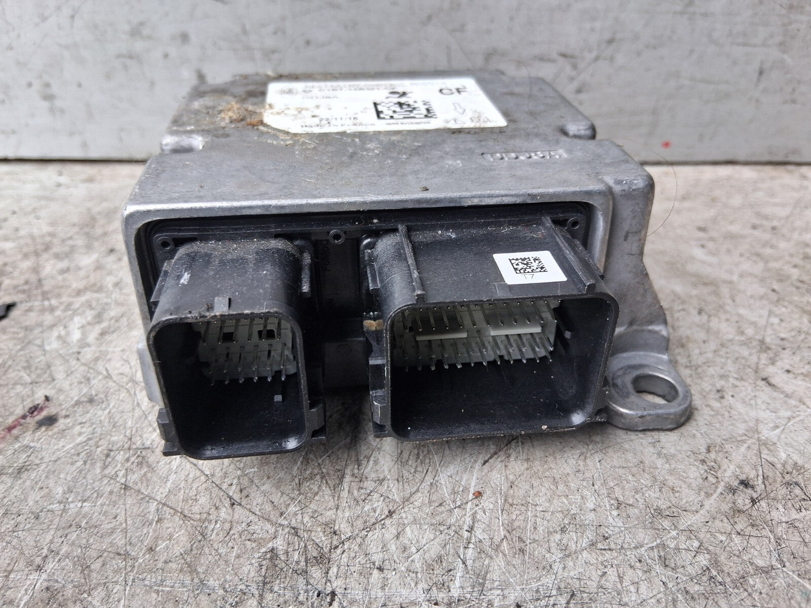 2016 FORD FIESTA MK7 AIRBAG CONTROL MODULE UNIT C1BT14B321CF