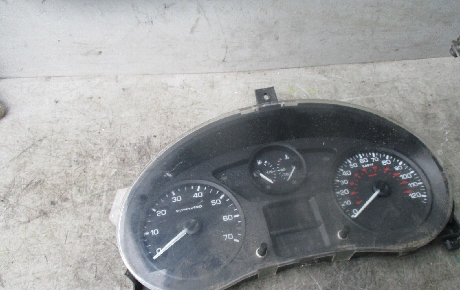 2014 CITROEN BERLINGO SPEEDOMETER INSTRUMENT CLUSTER 555131301