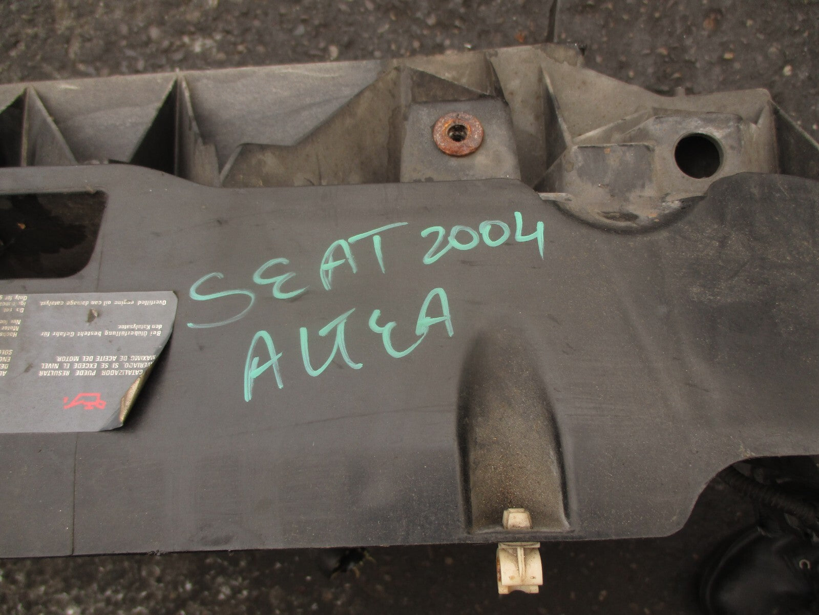 2004 SEAT ALTEA MK1 1.6 PETROL RADIATOR RAD PACK AND FAN RP 25B