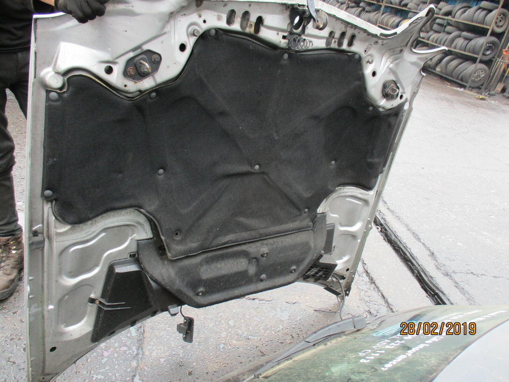 MERCEDES E CLASS W210 1997-2003 BONNET PANEL SILVER