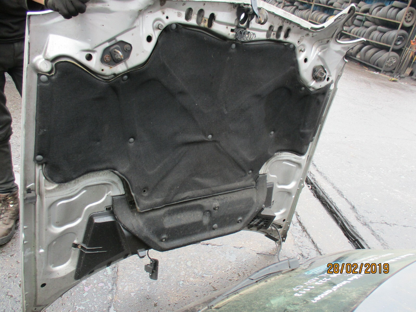 MERCEDES E CLASS W210 1997-2003 BONNET PANEL SILVER