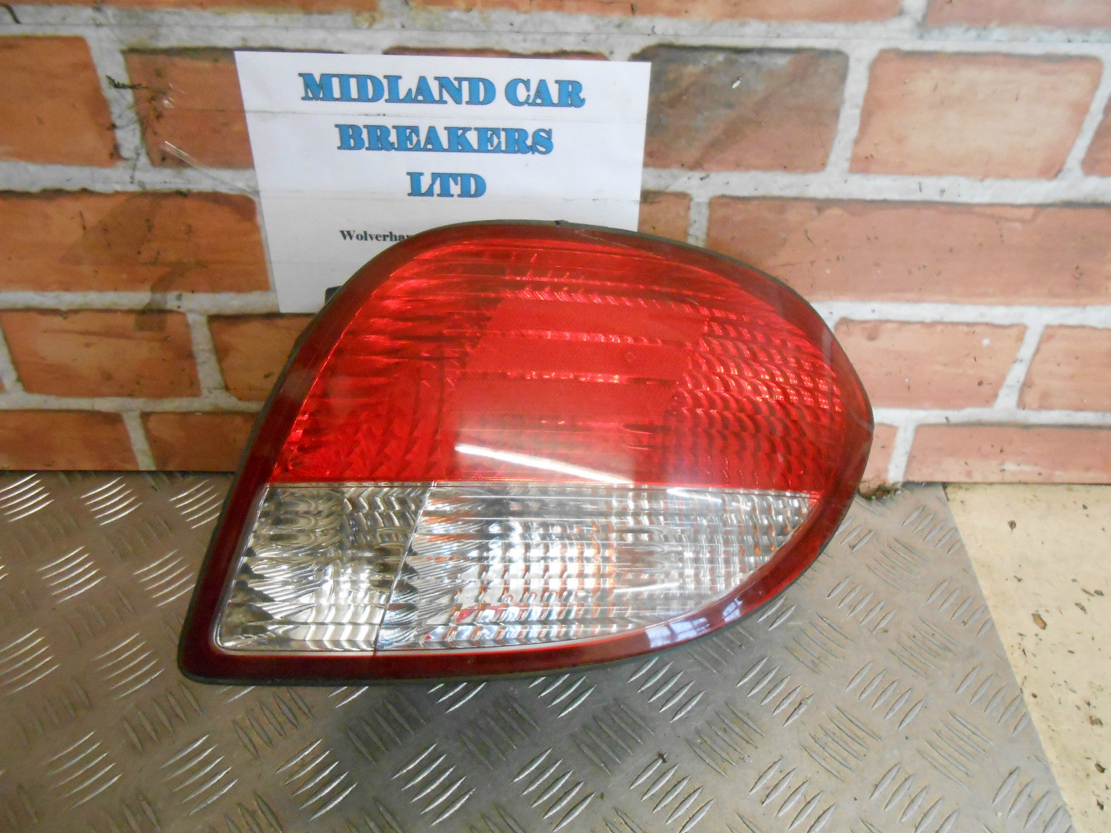 HYUNDAI COUPE RD 2001 OSR DRIVER SIDE REAR LIGHT ASSEMBLY BRAKE INDICATOR
