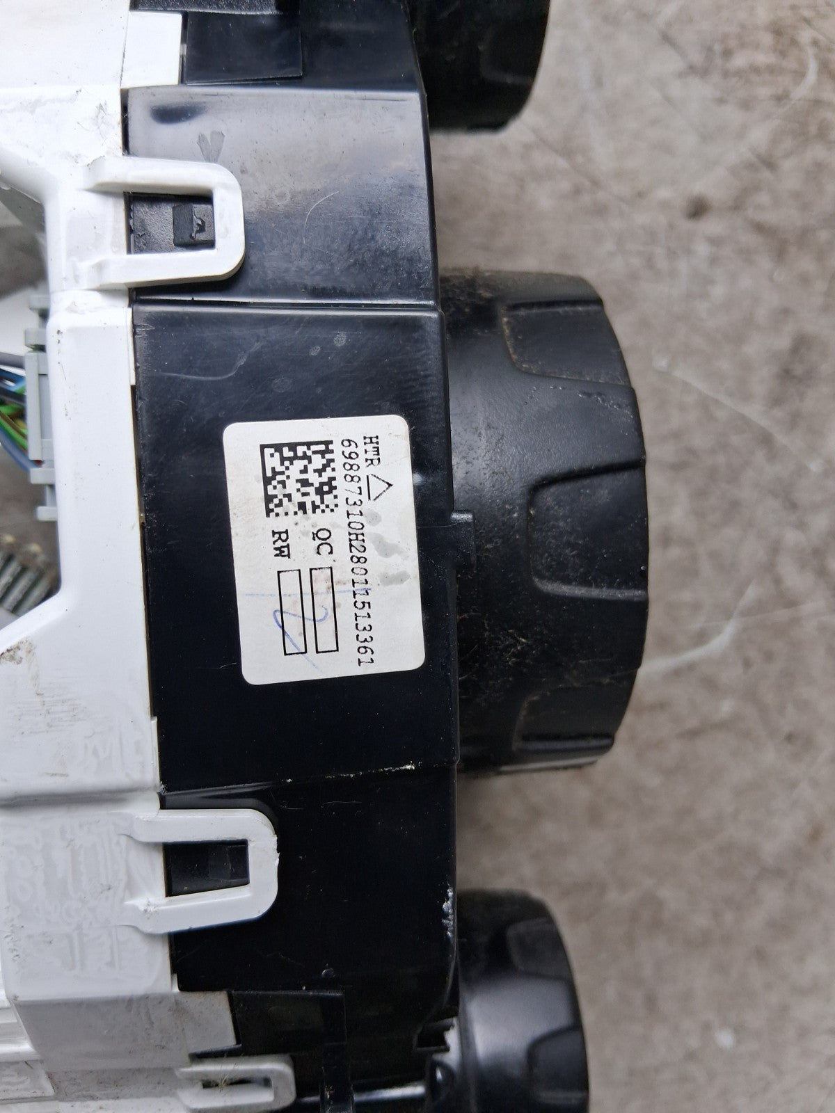 FORD FIESTA MK7 2015 AC HEATER CLIMATE CONTROL SWITCH UNIT