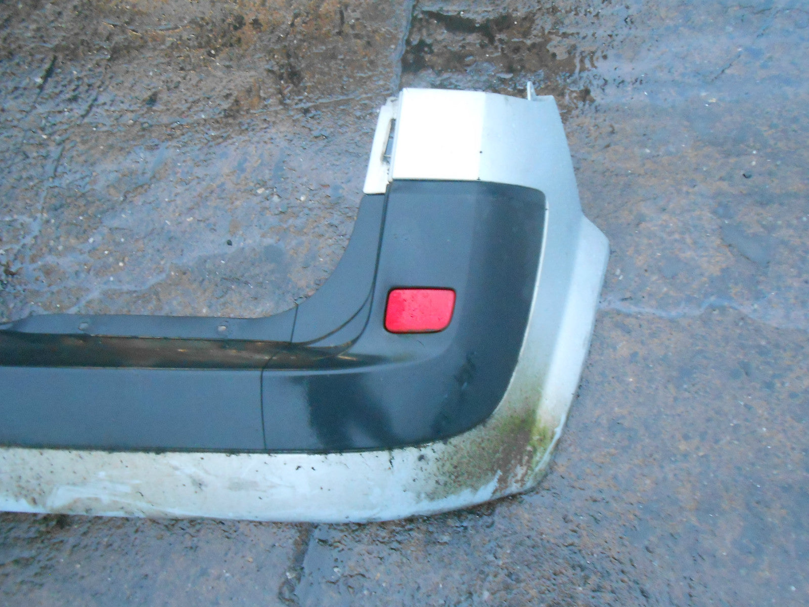 RENAULT SCENIC MK2 2003 COMPLETE REAR BUMPER GREEN