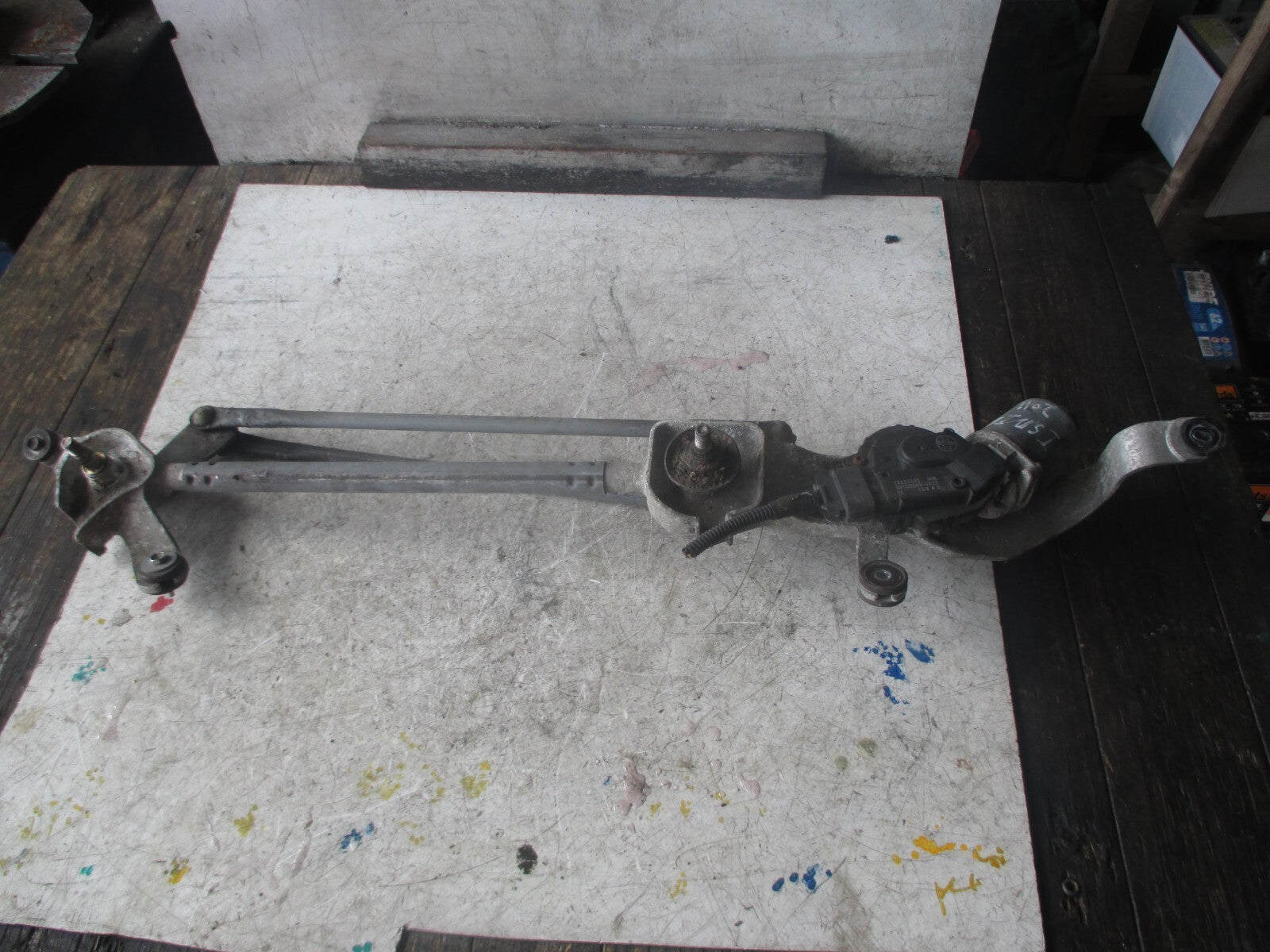 VAUXHALL INSIGNIA 2011 FRONT WIPER MOTOR LINKAGE 13227393