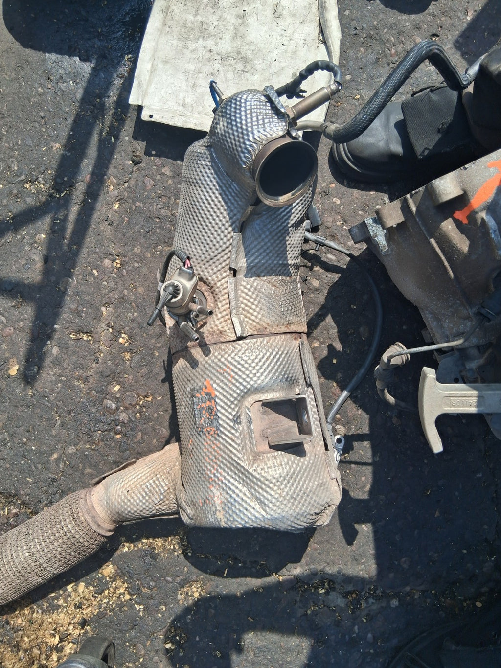 2021 FORD TRANSIT 350 MK8 2.0 DIESEL FWD DPF DIESEL PARTICULATE FILTER