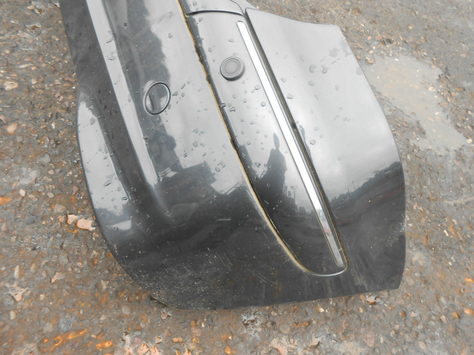 MERCEDES A CLASS W168 2003 REAR BACK PLASTIC BUMPER BLACK