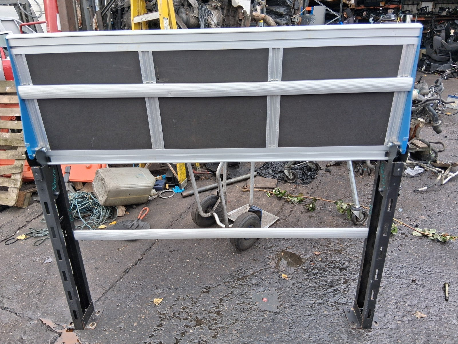 2021 FORD TRANSIT MK8 350 AMAZON COURIER GEMA SHELF RACKING SET UP SLIDING DOOR