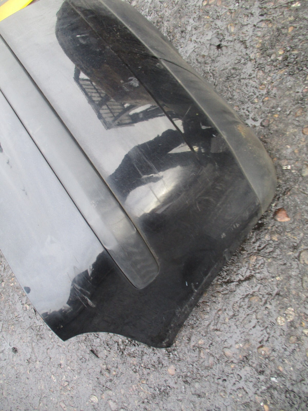 VW VOLKSWAGEN POLO MK4 2005 5 DOOR REAR COMPLETE BUMPER BLACK