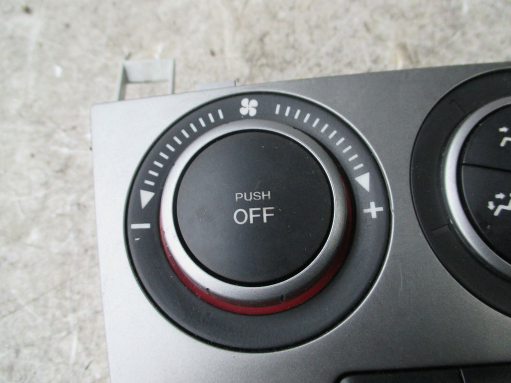 MAZDA 3 2007 MK1 HEATER CONTROL PANEL K1900BS3N