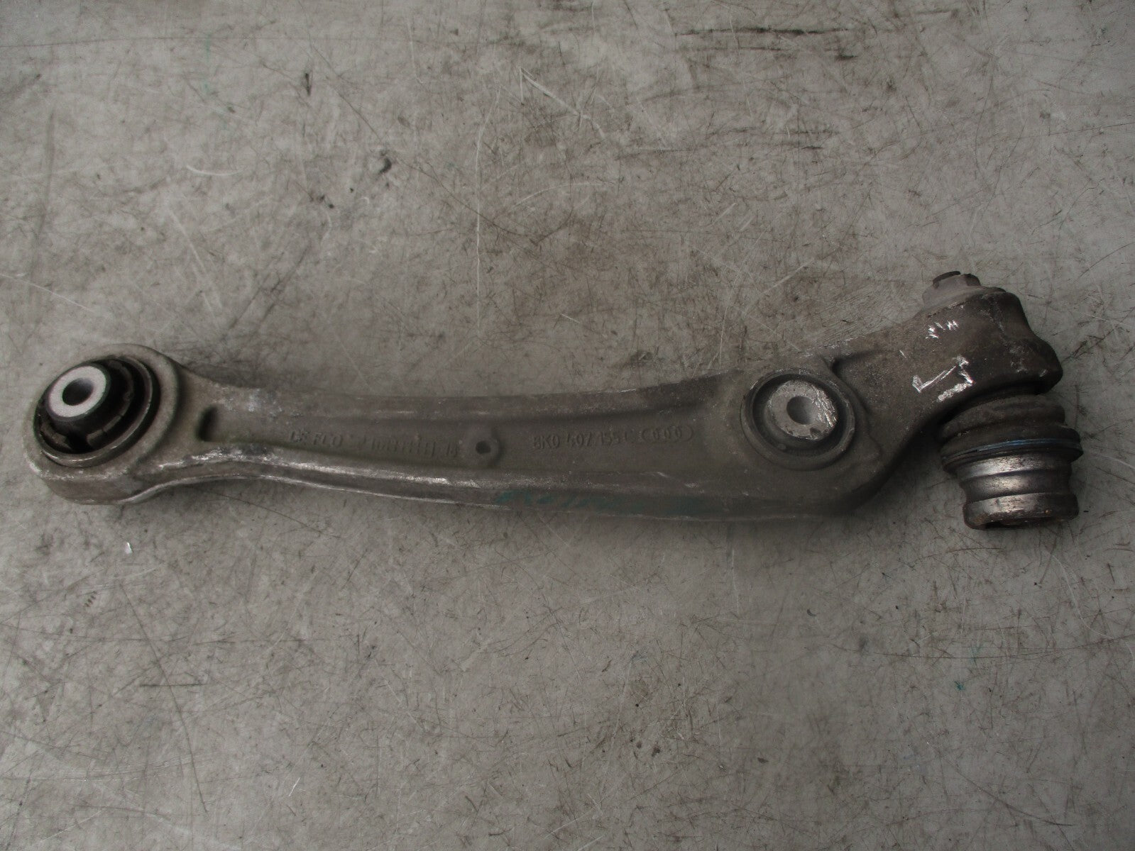 2016 AUDI A6 C7 2.0 DIESEL NSF PASSENGER SIDE FRONT LEFT WISHBONE ARM 8K0407155C
