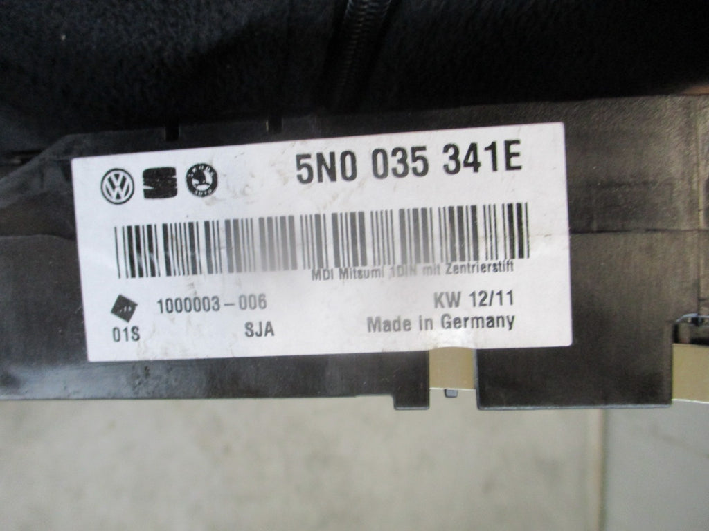VW VOLKSWAGEN SCIROCCO MK3 2011 MULTIMEDIA IN INTERFACE STORAGE BOX 5N0035341E