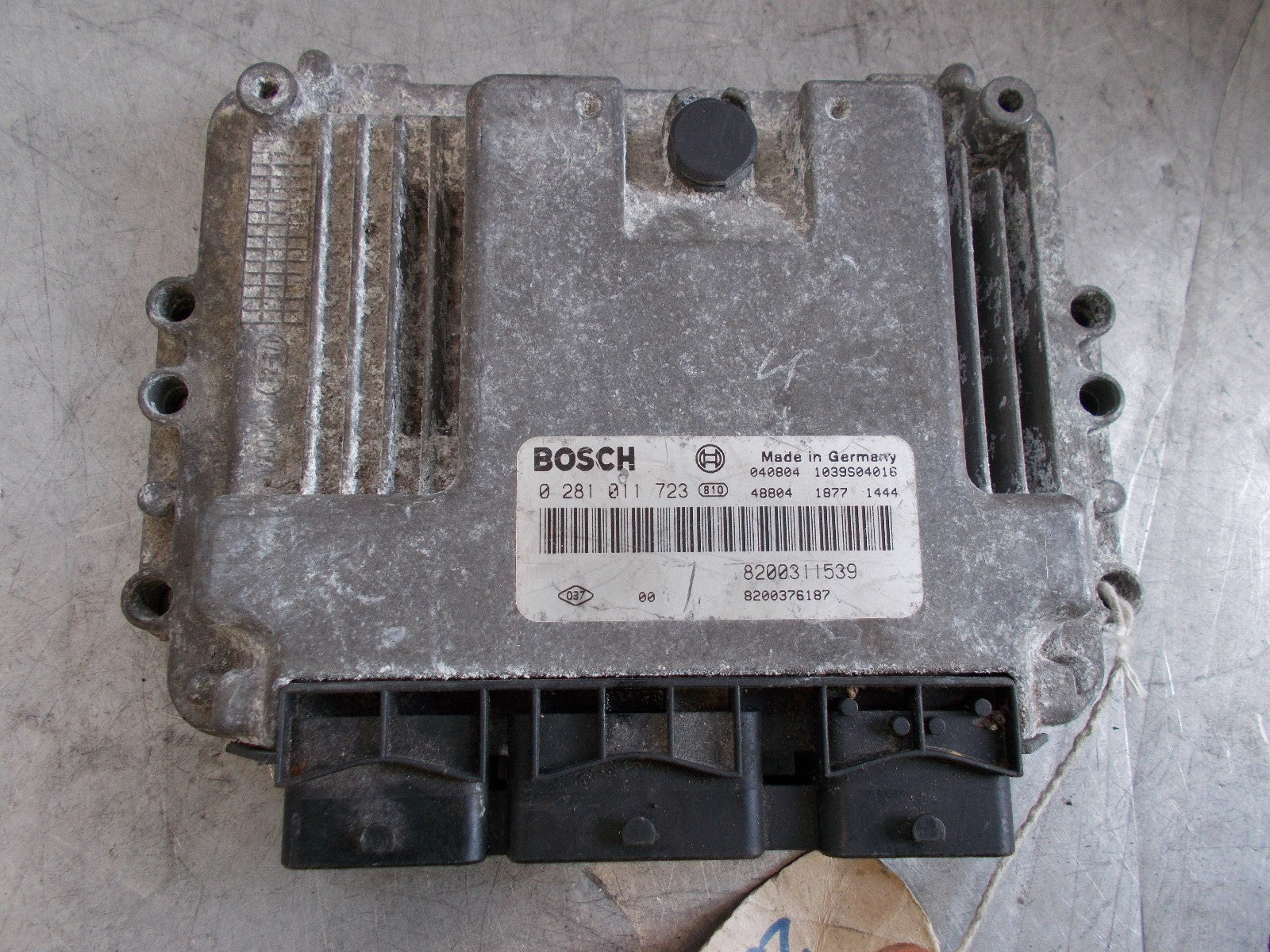 2002 RENAULT LAGUNA MK2 1.9 DCI DIESEL ECU 0281011723 8200311539