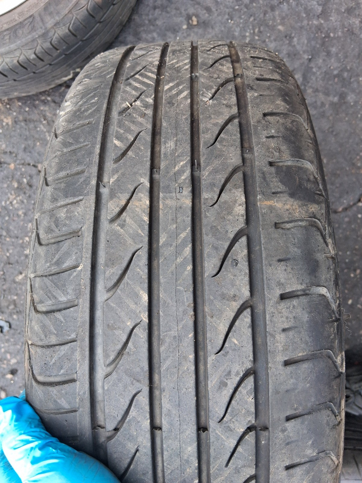 2005 RENAULT MEGANE MK2 17 INCH ALLOY WHEEL WITH TYRE 205/50R17