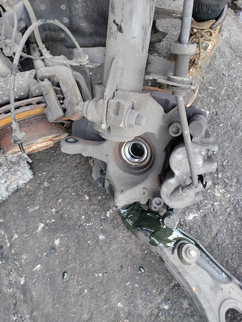 2023 VAUXHALL MOVANO C MK3 2.2 DIESEL NSF PASSENGER SIDE HUB WISHBONE CALIPER