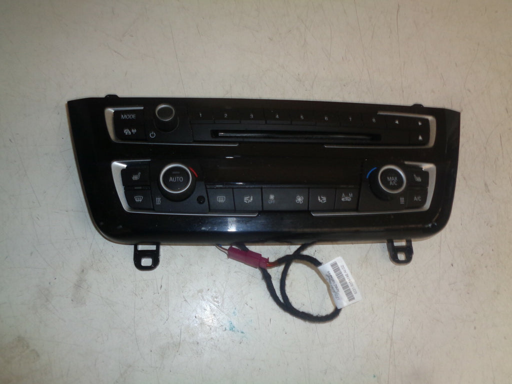 BMW 3 SERIES F30 2015 AC CONTROL PANEL & RADIO CONTROL 9363546 6814187