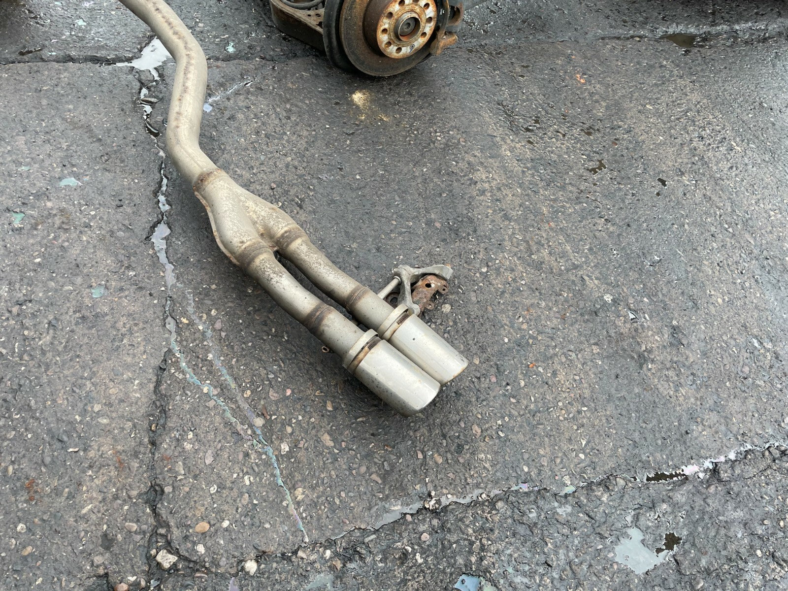 VOLKSWAGEN PASSAT CC GT B7 2012 2.0 DIESEL EXHAUST CENTRE PIPE BACK BOX