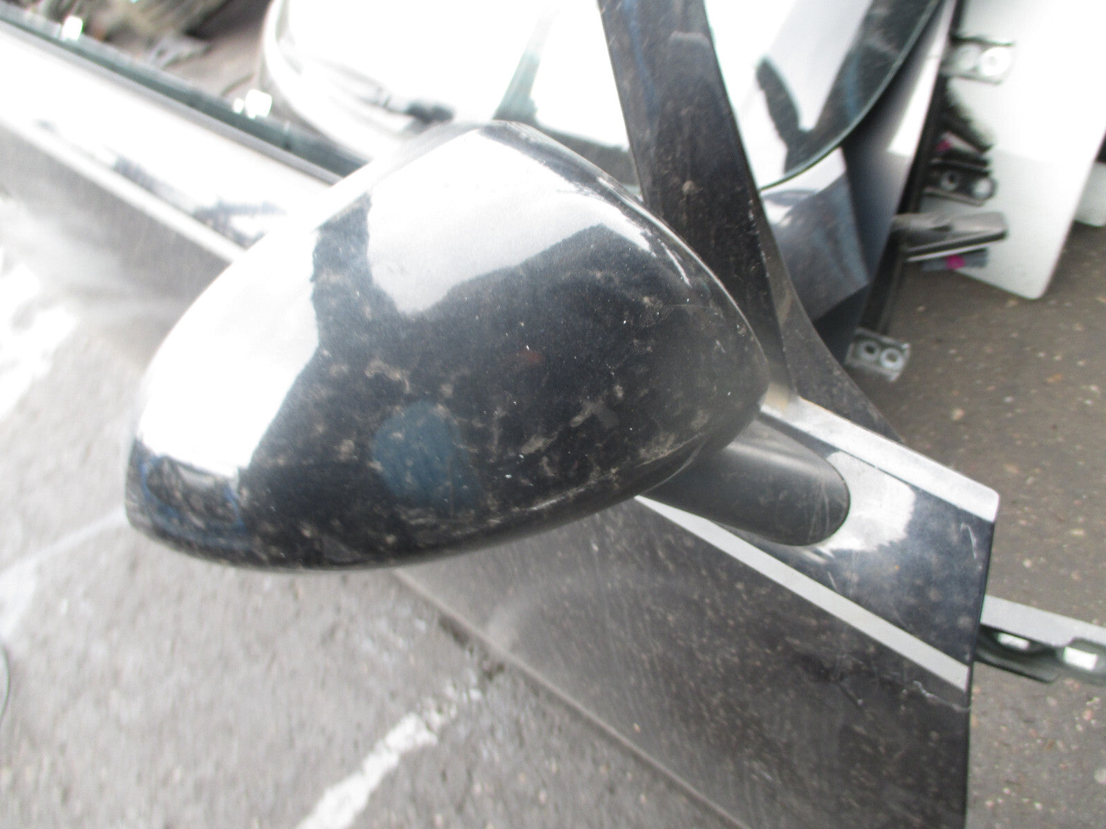 VAUXHALL CORSA D 2013 3 DOOR OS DRIVER SIDE BARE DOOR BLACK