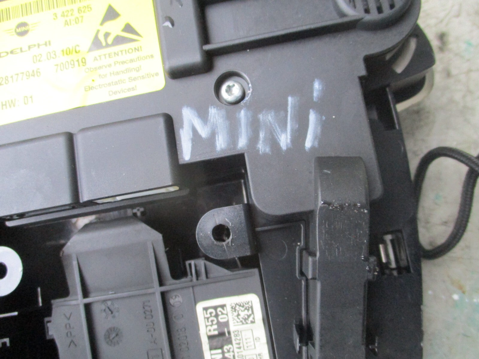 2010 MINI COOPER INTERIOR ROOF READING COURTESY LIGHT 28177946