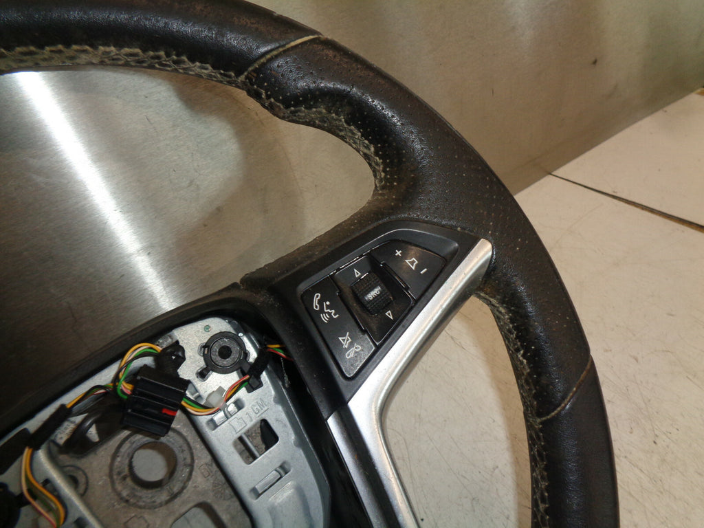 VAUXHALL ASTRA J 2013 MK6 MULTIFUNCTION STEERING WHEEL 13351028