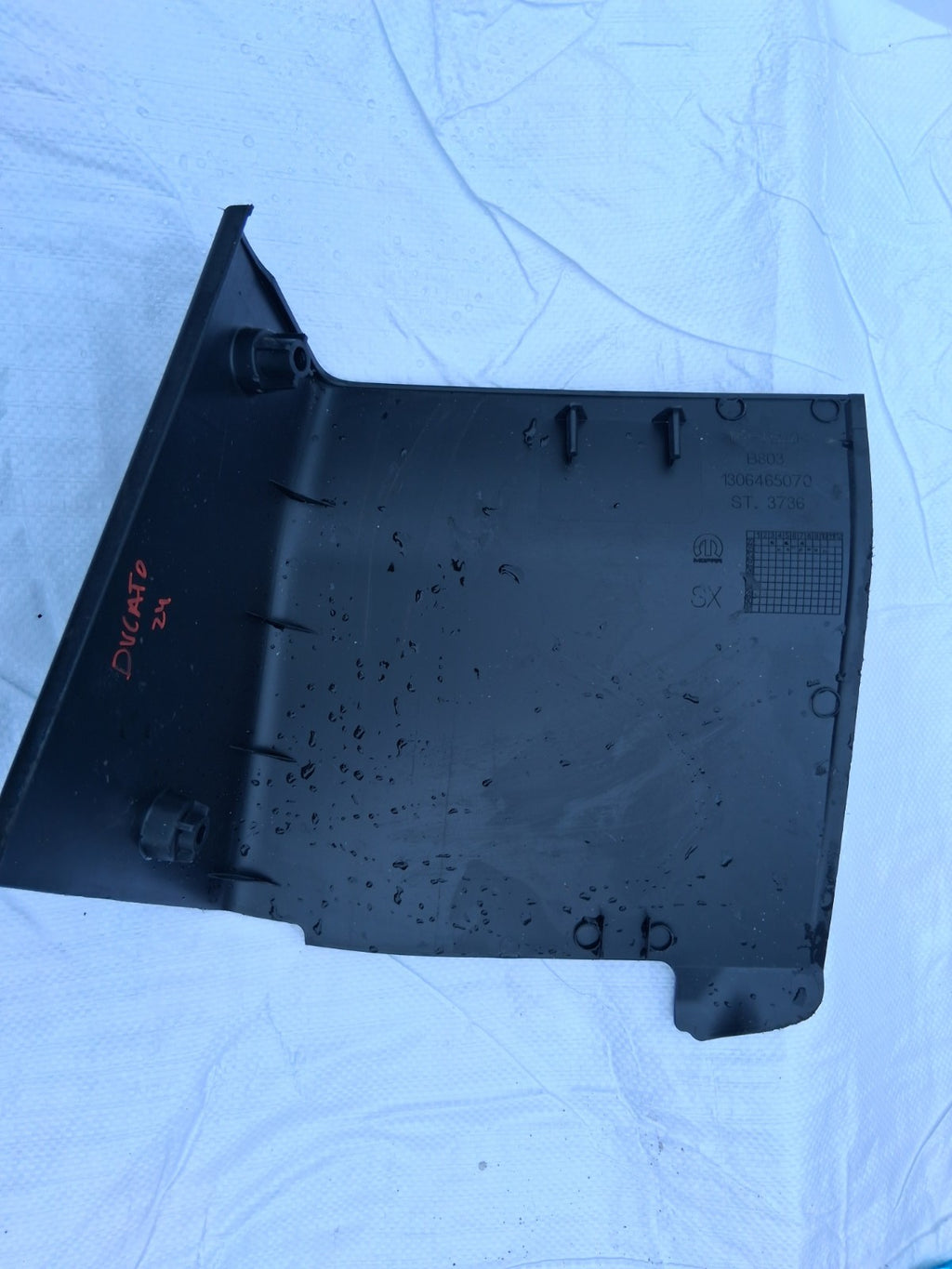 2024 FIAT DUCATO MK3 NS PASSENGER SIDE FRONT LEFT LOWER B PILLAR TRIM 1306465070