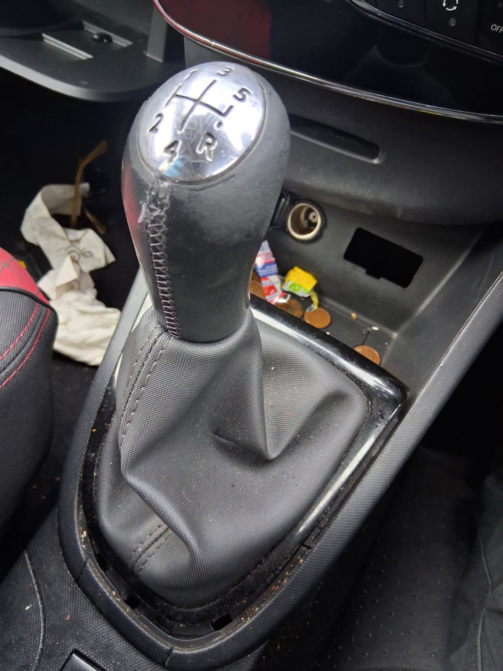 2013 RENAULT CLIO X98 MK4 MANUAL GEAR STICK GEAR SHIFTER GEAR LEVER