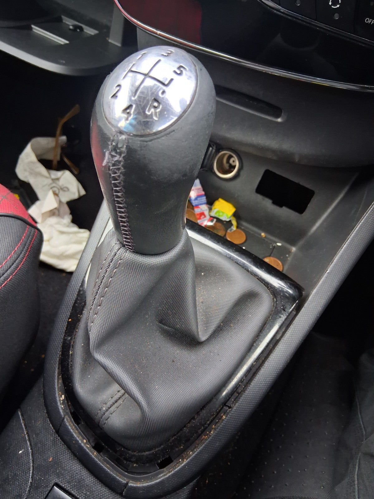 2013 RENAULT CLIO X98 MK4 MANUAL GEAR STICK GEAR SHIFTER GEAR LEVER