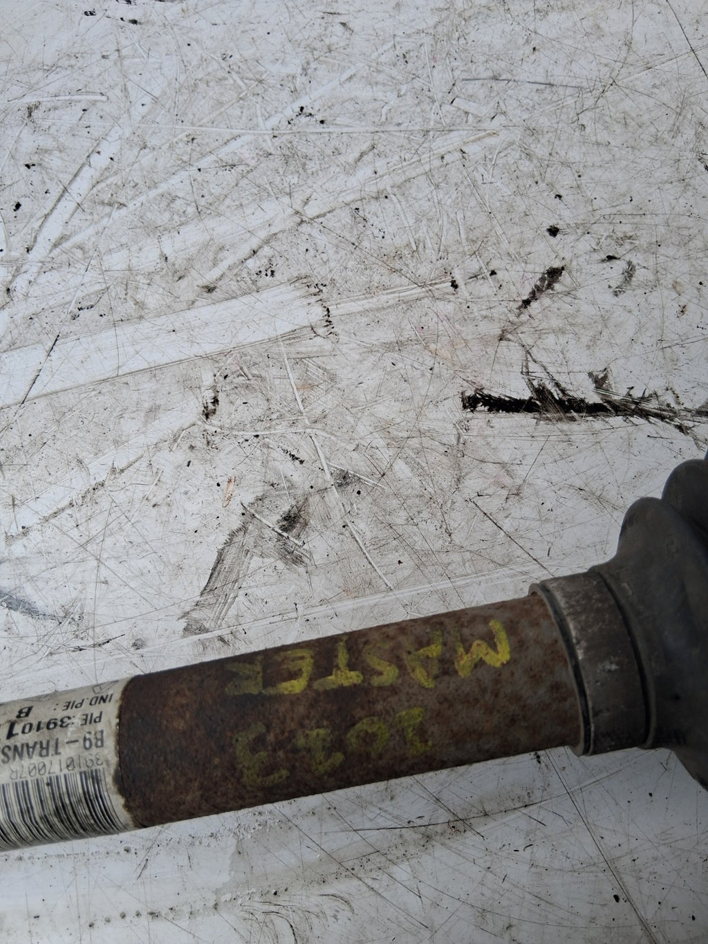 2023 RENAULT MASTER DRIVESHAFT 10248199