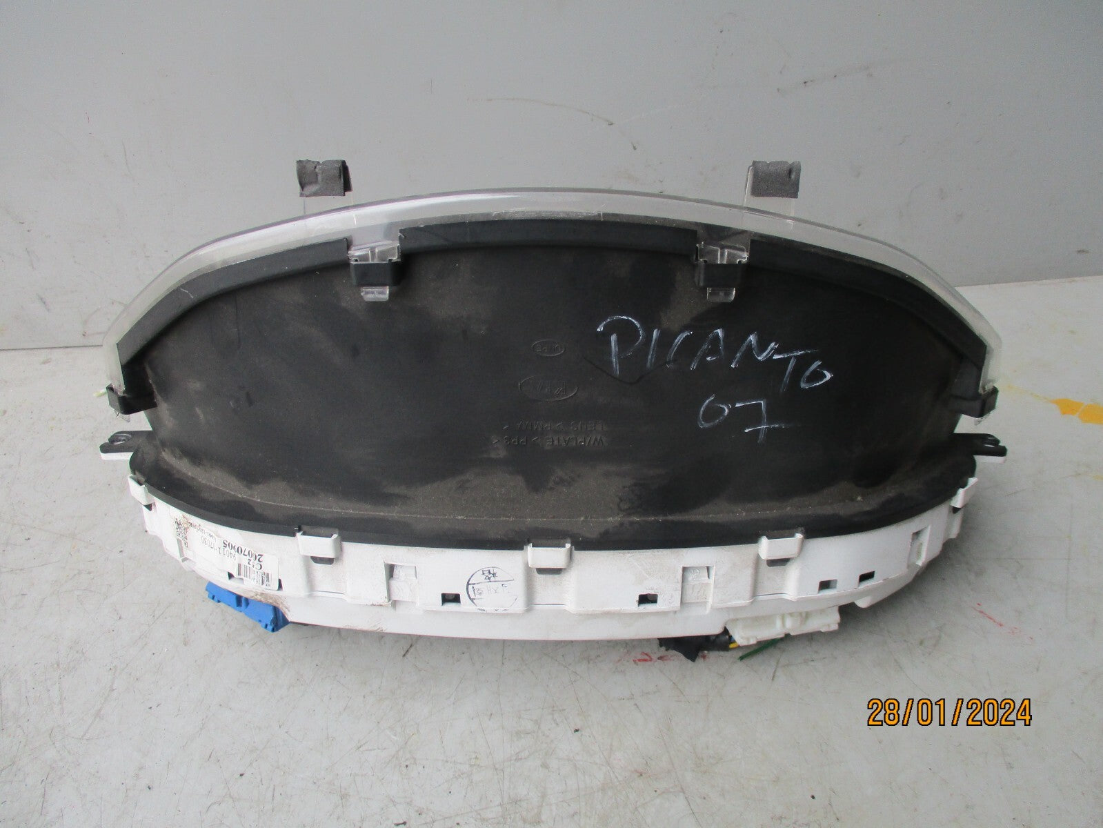 KIA PICANTO MK1 2007 1.0 PETROL SPEEDO SPEEDOMETER INSTRUMENT CLUSTER 9401107030