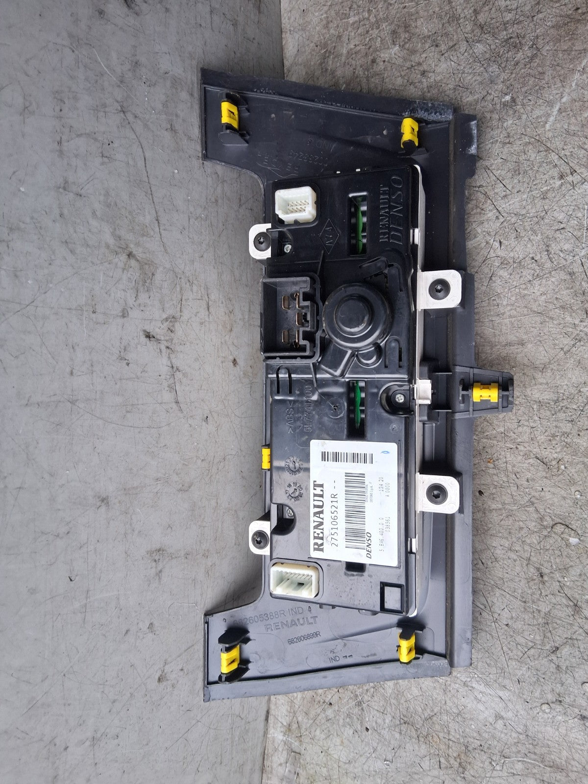 2020 RENAULT MASTER AC HEATER CONTROL PANEL 275106521R