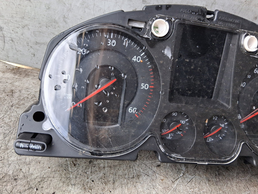 2006 VOLKSWAGEN PASSAT B6 1.9 DIESEL SPEEDOMETER INSTRUMENT CLUSTER A2C53145550