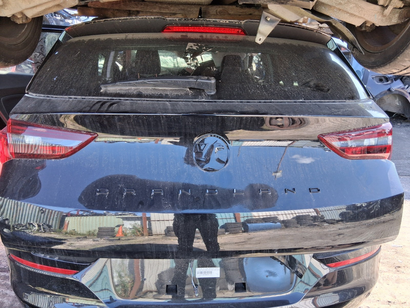 2024 VAUXHALL GRANDLAND MK1 FACELIFT REAR BARE TAILGATE BOOT LID BLACK KTVD