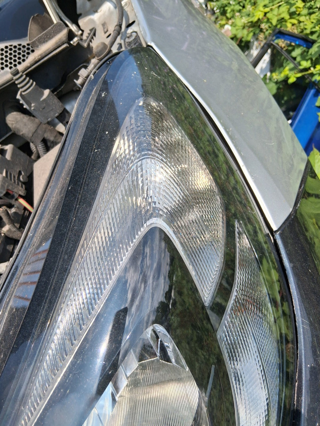 2017 VAUXHALL CORSA E 3 DOOR NS PASSENGER SIDE FRONT LEFT HEADLIGHT 39108225