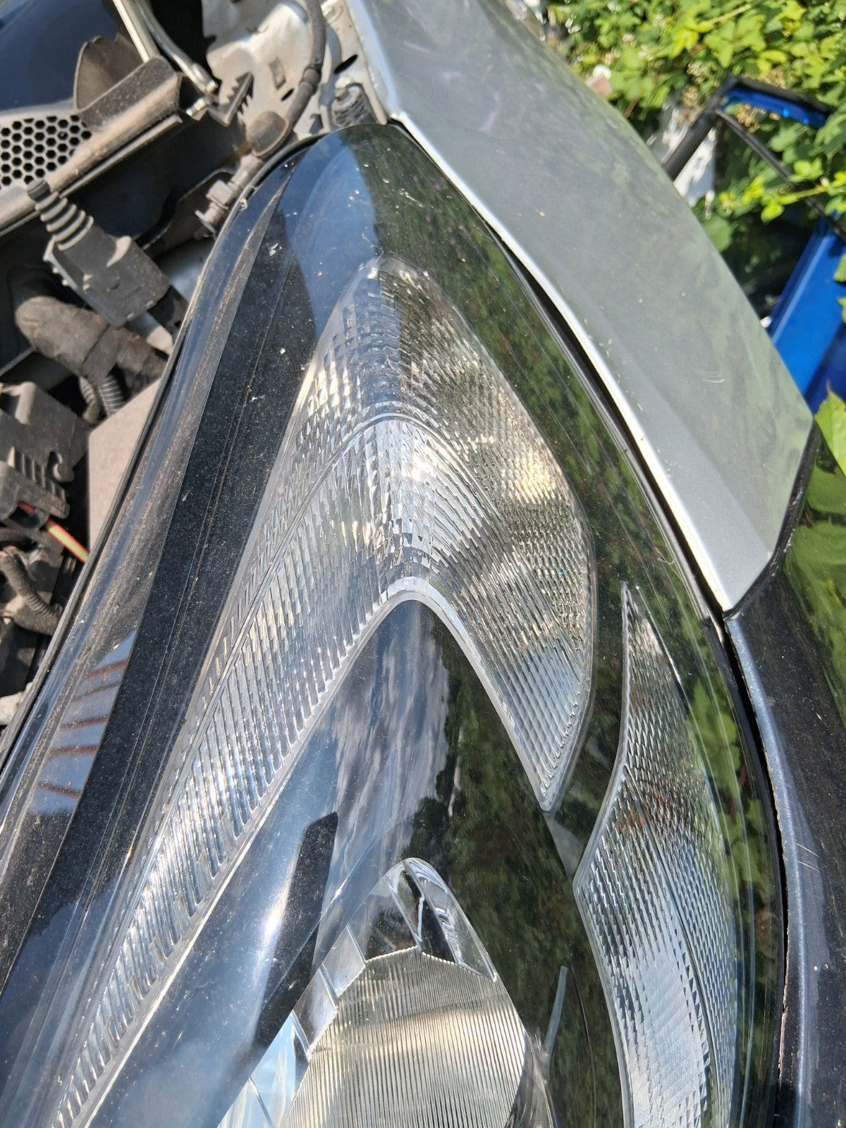 2017 VAUXHALL CORSA E 3 DOOR NS PASSENGER SIDE FRONT LEFT HEADLIGHT 39108225