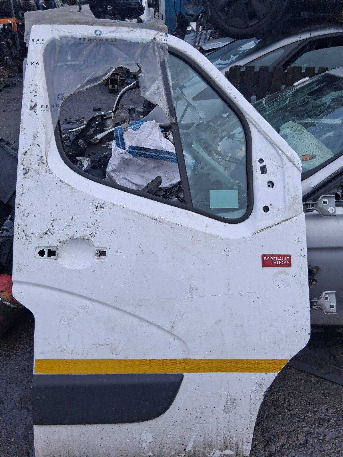 2020 RENAULT MASTER MK3 OSF DRIVER SIDE FRONT DOOR BARE WHITE