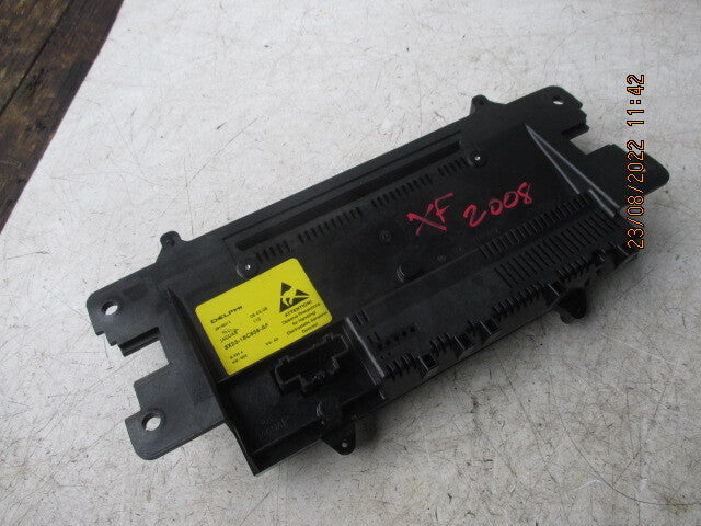 JAGUAR XF X250 2008 HEATER AC CLIMATE CONTROL PANEL 8X2318C858AF