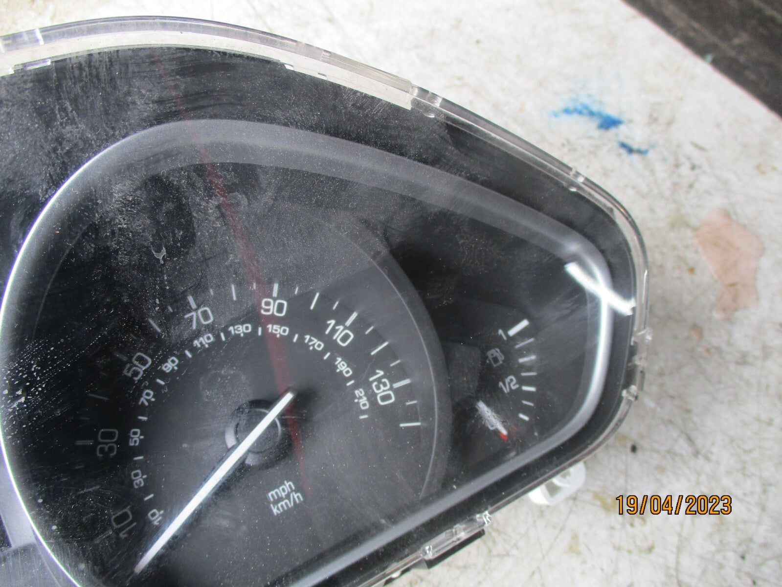 PEUGEOT 208 MK1 2018 1.2 PETROL MANUAL SPEEDO SPEEDOMETER CLUSTER 9825986780