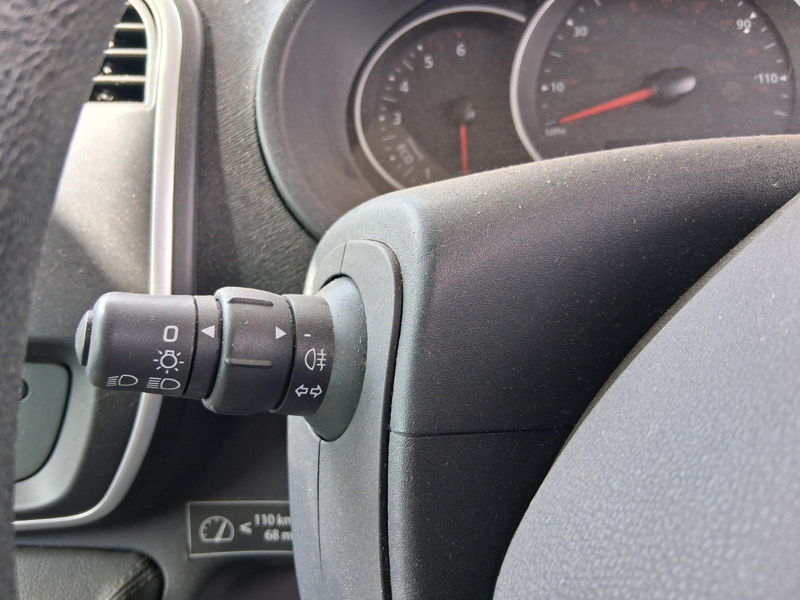 2020 RENAULT KANGOO MK2 INDICATOR WIPER COMBINATION SWITCH STALK SQUIB RING